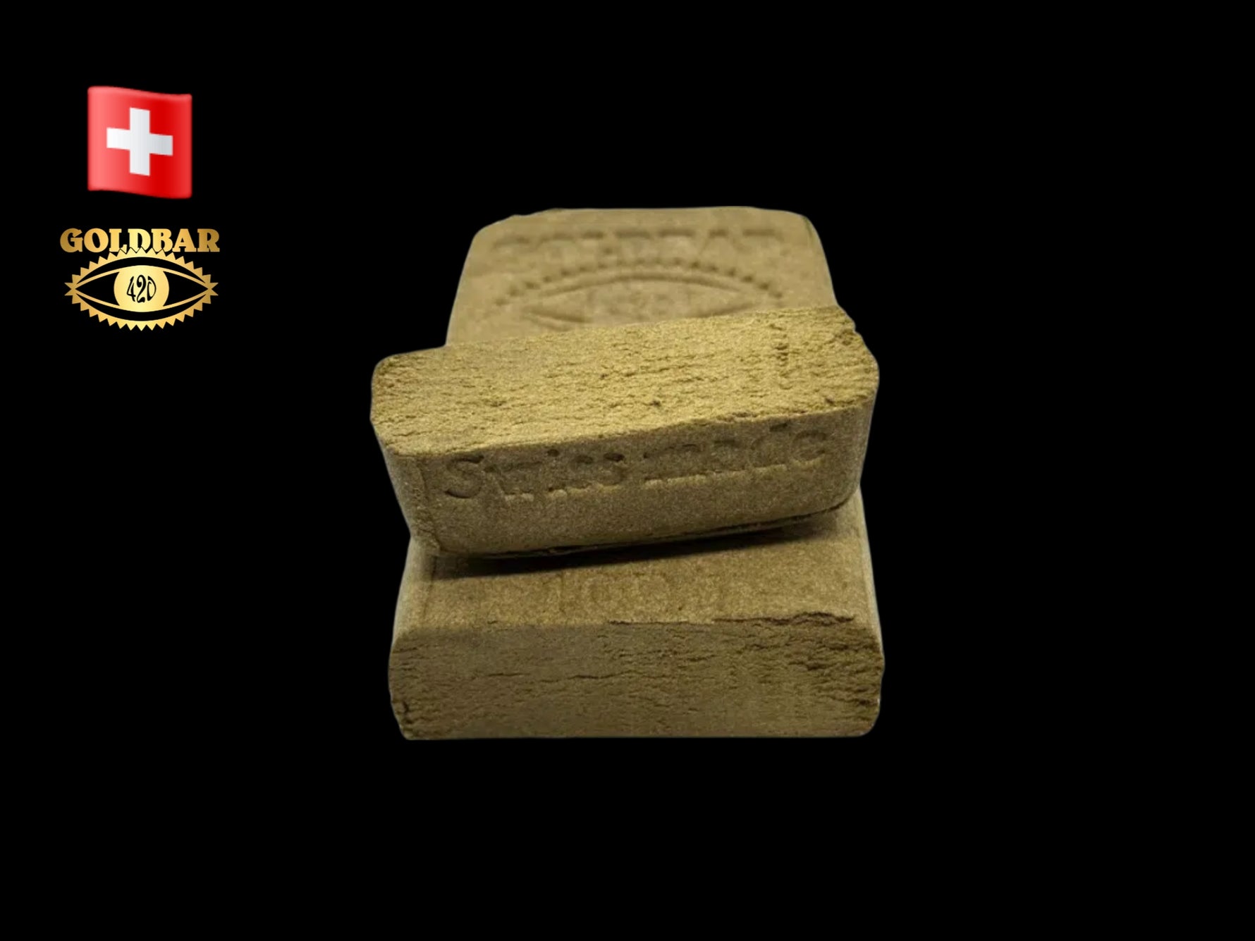 Résine de CBD Critical + 2.0  de goldbar420 Suisse 