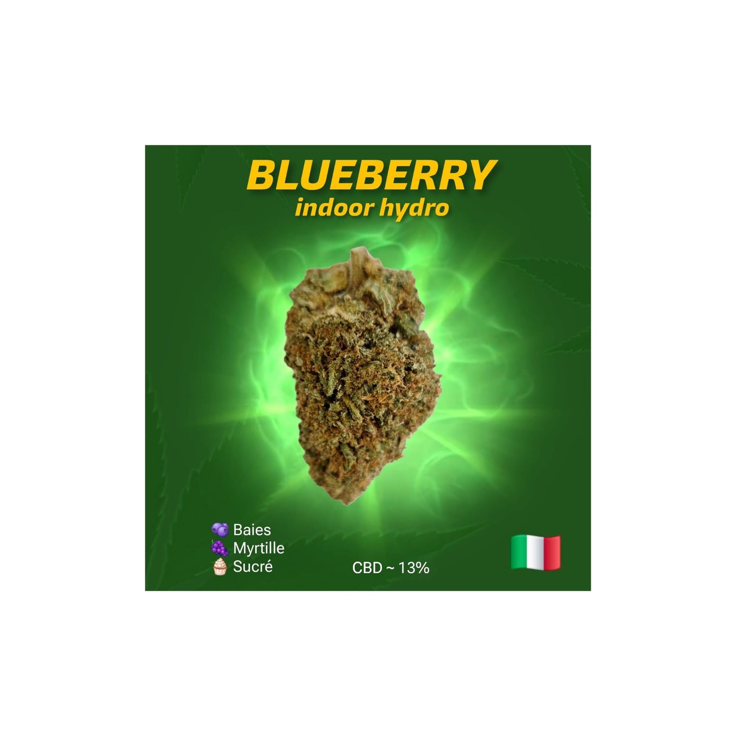 Détails Big bud Blueberry hydro CBD