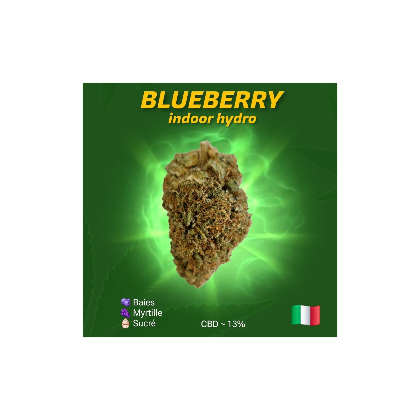 Détails Big bud Blueberry hydro CBD