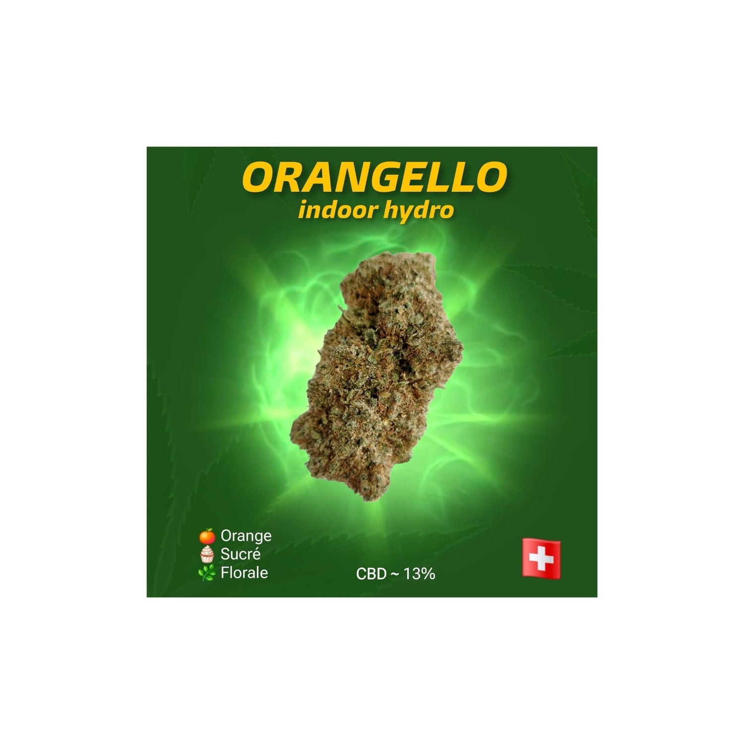 Détails Big bud Orangello hydro CBD
