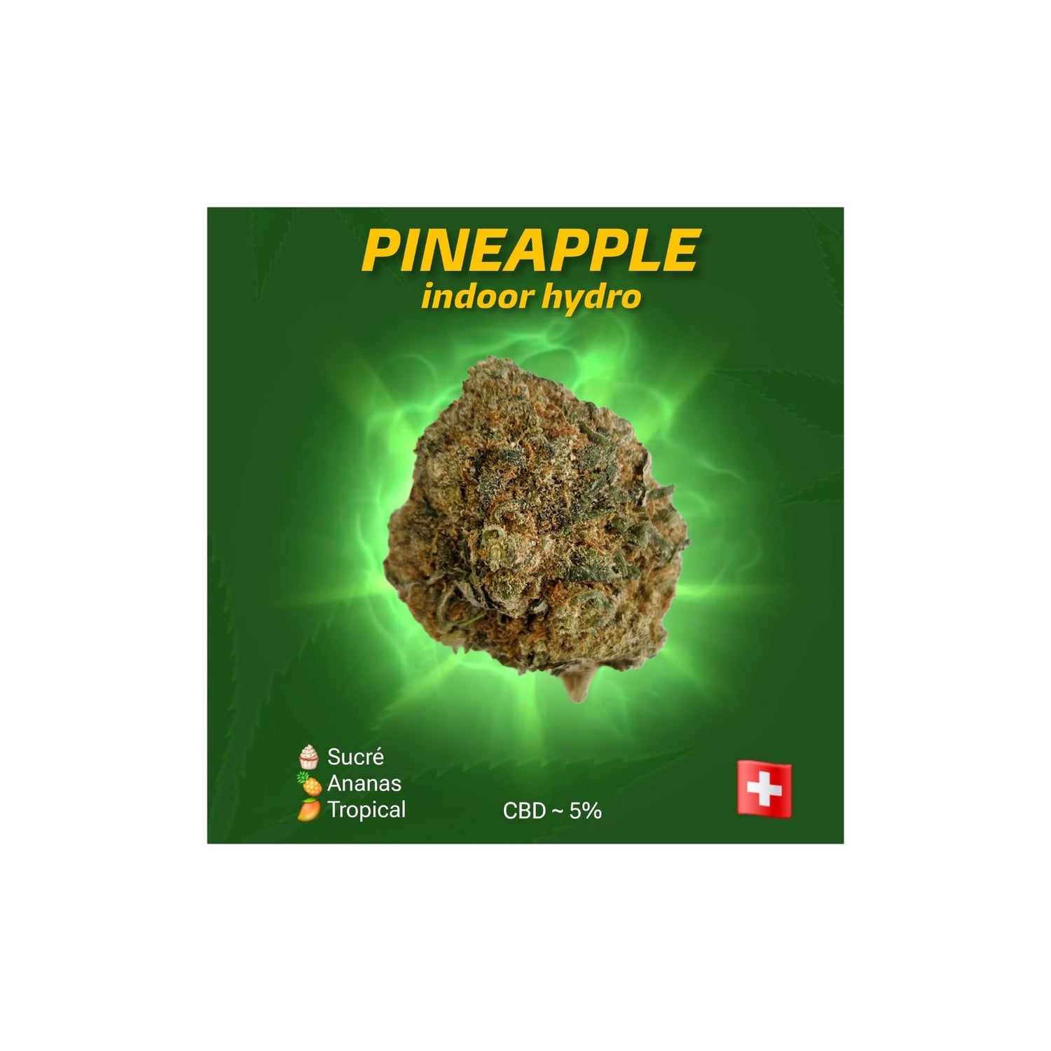 Détails Big bud Pineapple hydro CBD