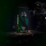 Cartouche CBD OTM – Weding Cake Packaging vert On The Moon avec design astronaute, 1 ml Full Spectrum