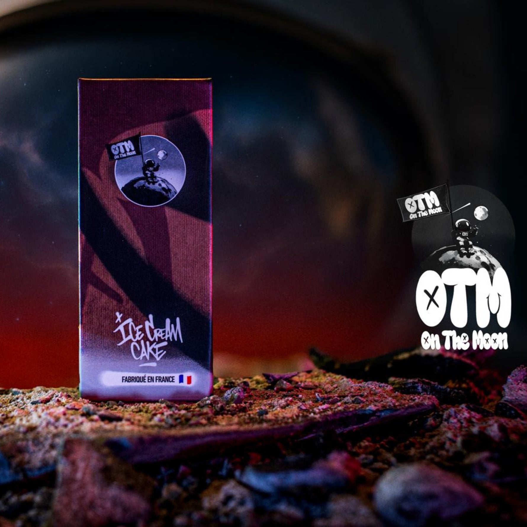 cartouche otm ice cream cake 63% distillat de cbd fulls spectrum, 1ml