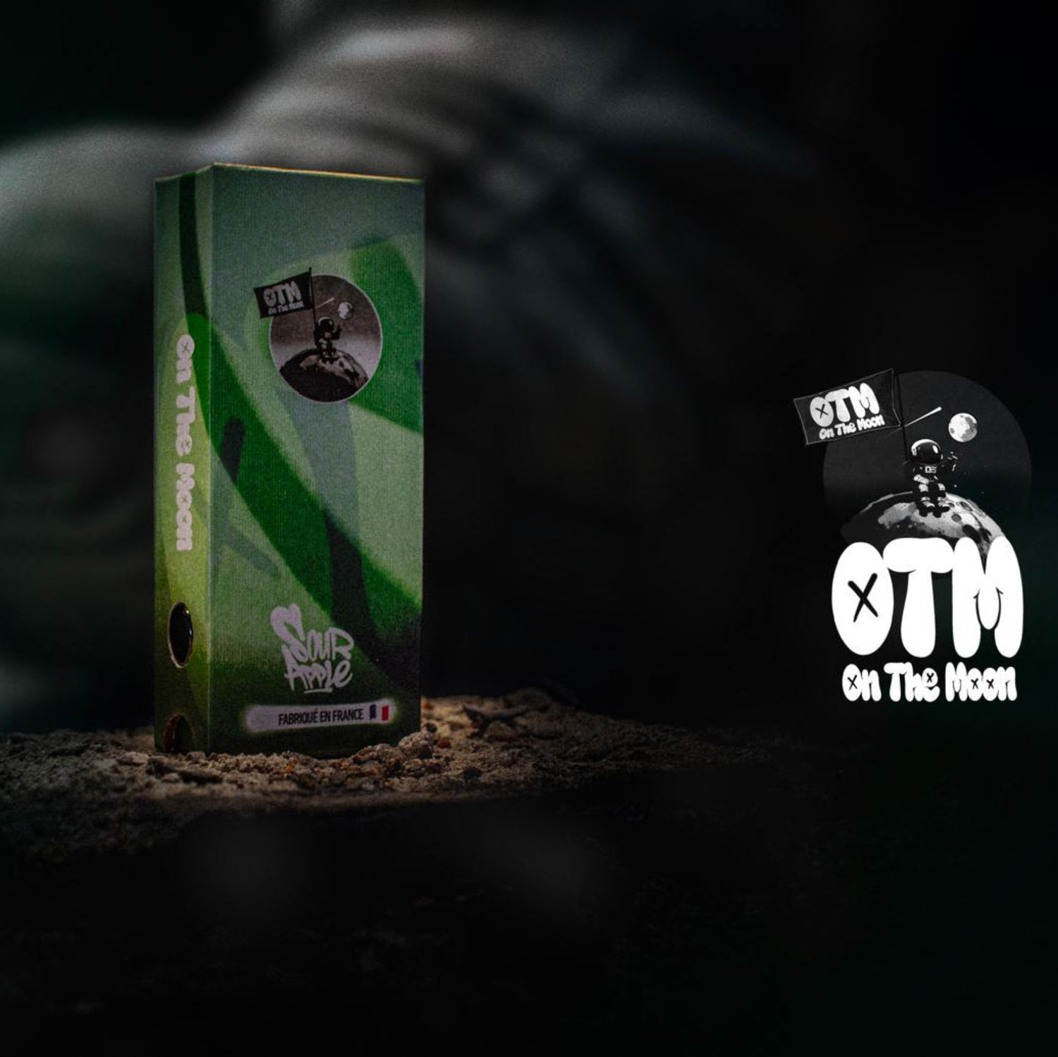 cartouche otm sour apple, 63%  cbd full spectrum