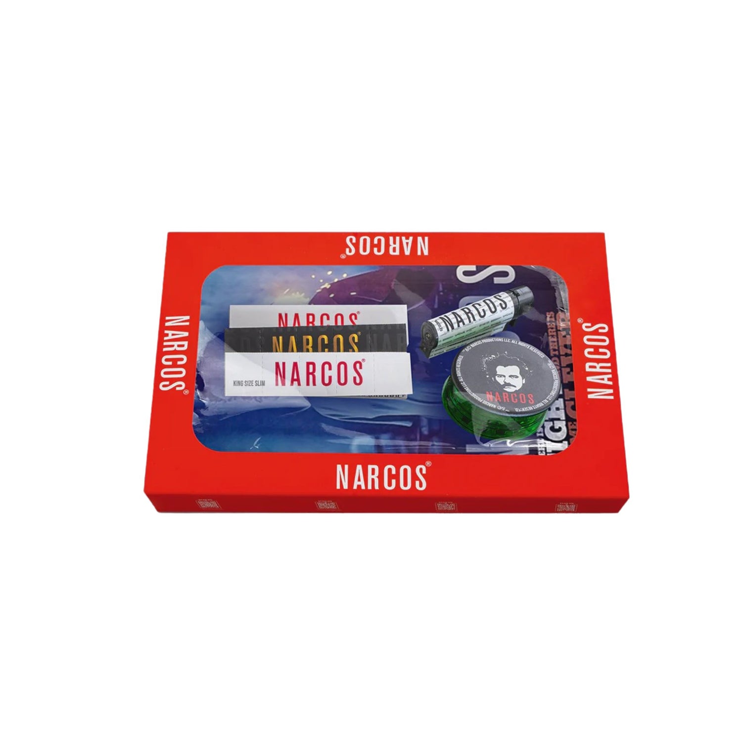 Coffret Narcos plateau bleu