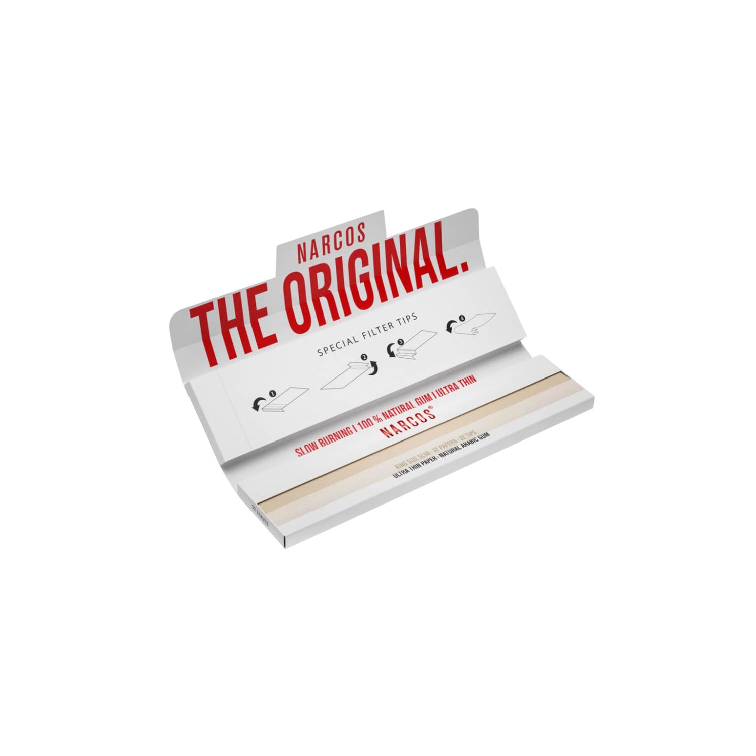 Feuilles slim king size narcos