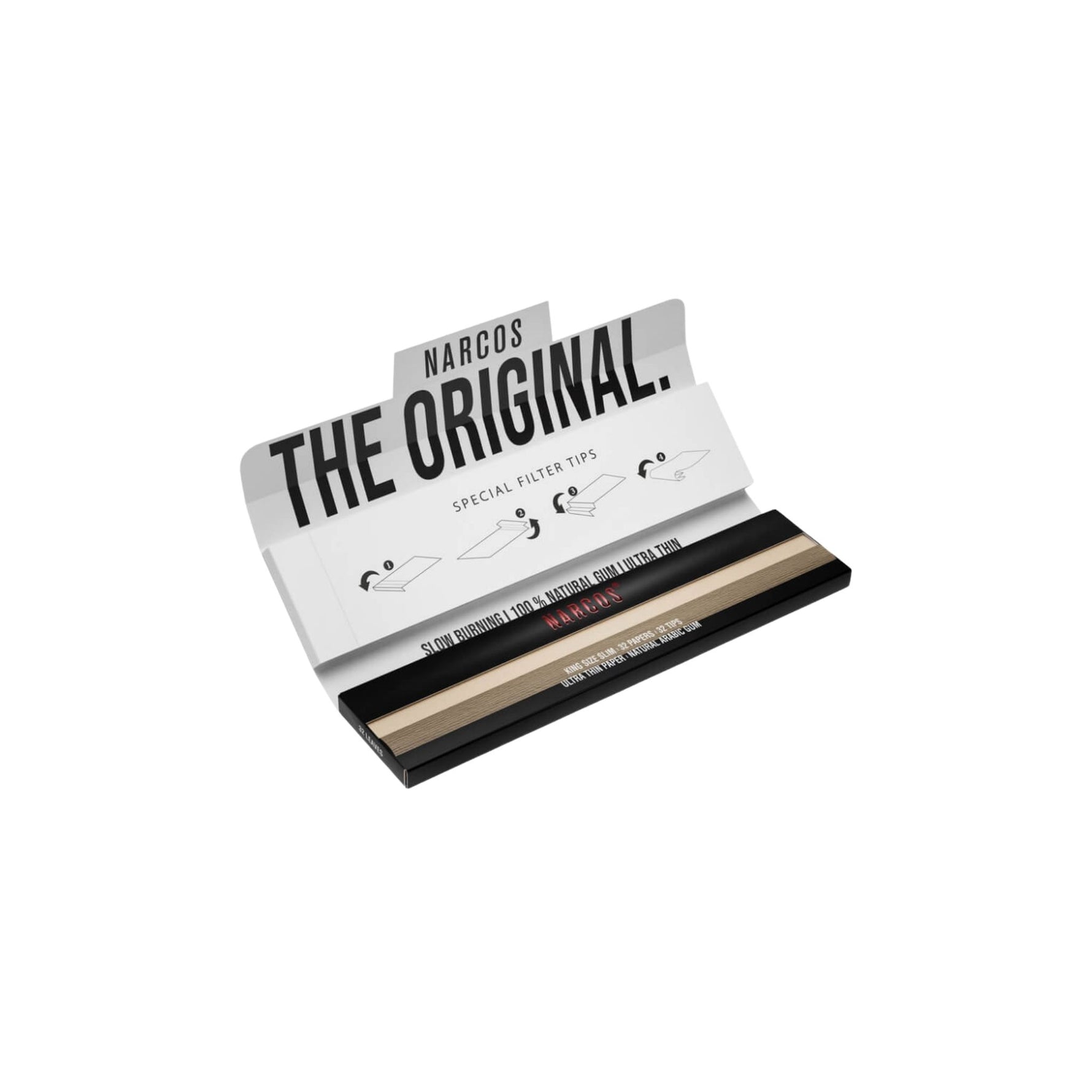 Feuilles slim non blanchies narcos