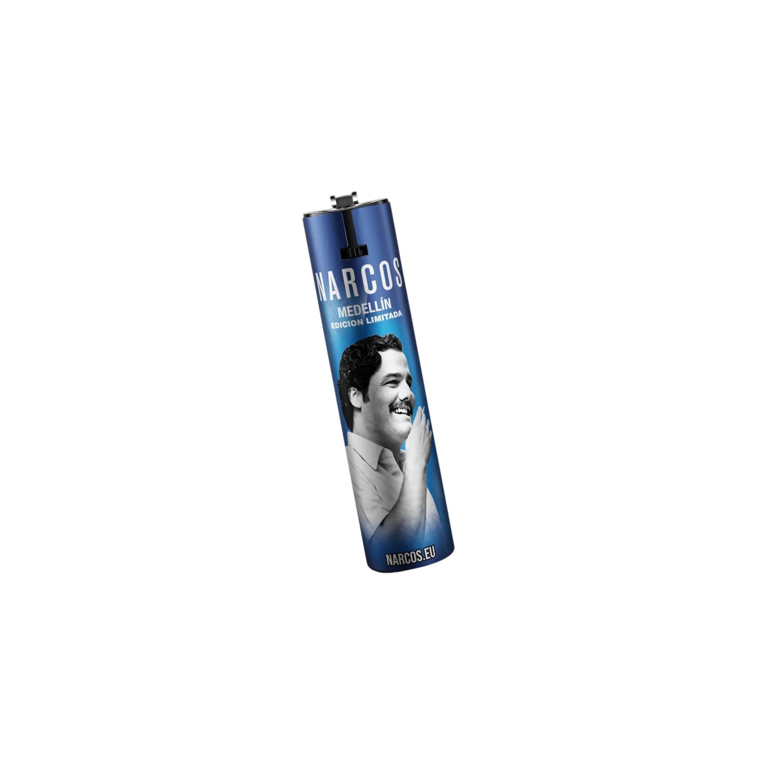 Briquet Narcos alu bleu