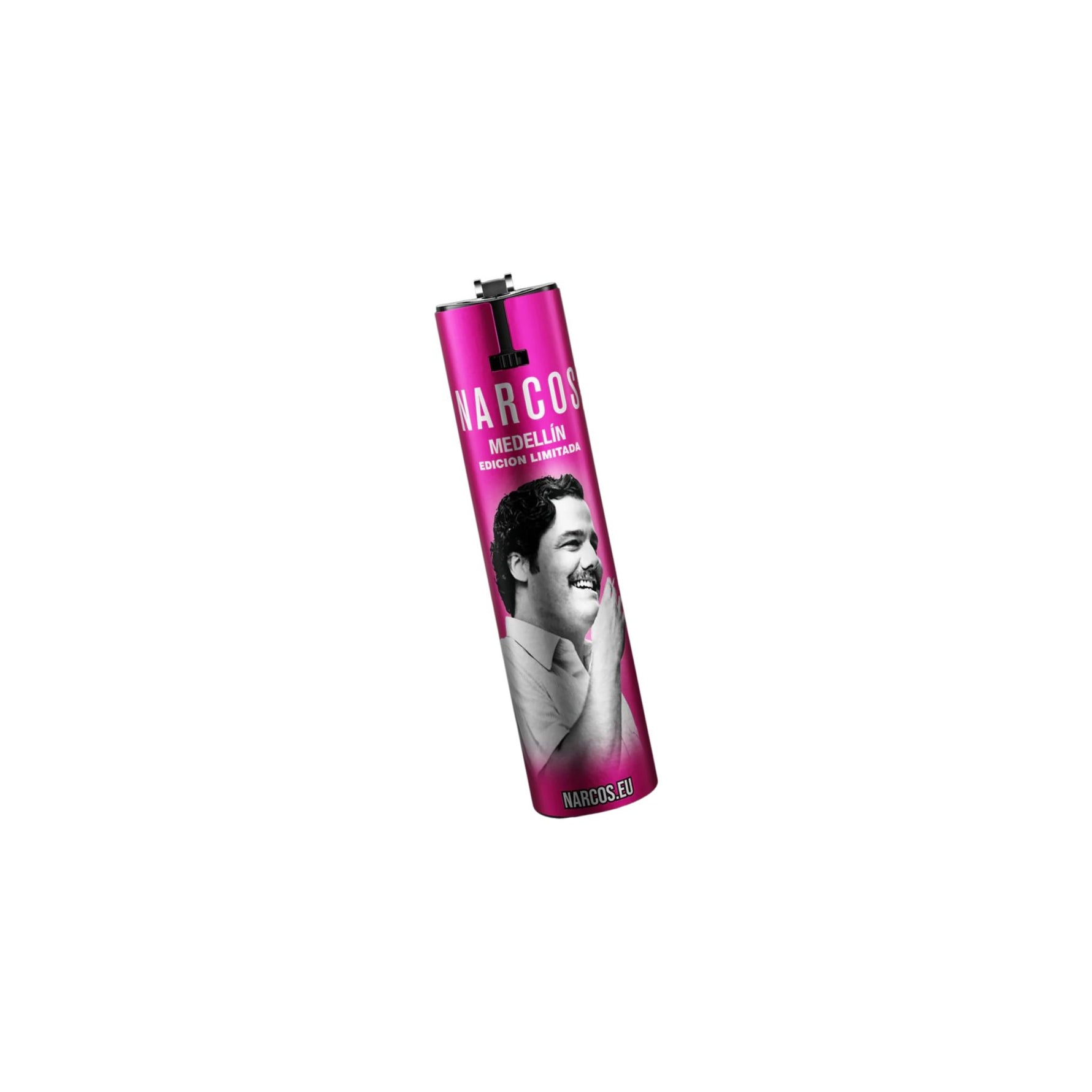 Briquet Narcos alu rose