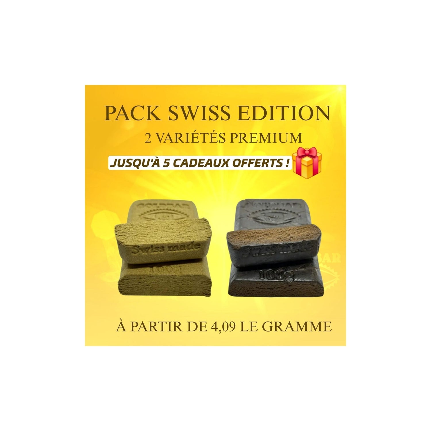 Pack Goldbar420 - Swiss Edition
