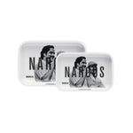 Plateau blanc double taille Narcos