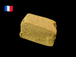 Résine CBD Banana blonde produite en France, sélection Vapo Dream, aux notes de banane mûre, sucrées et légèrement terreuses.