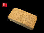 Résine CBD Beldia traditionnelle marocaine à la texture souple et aux notes authentiques de hash, boisées et terreuses.