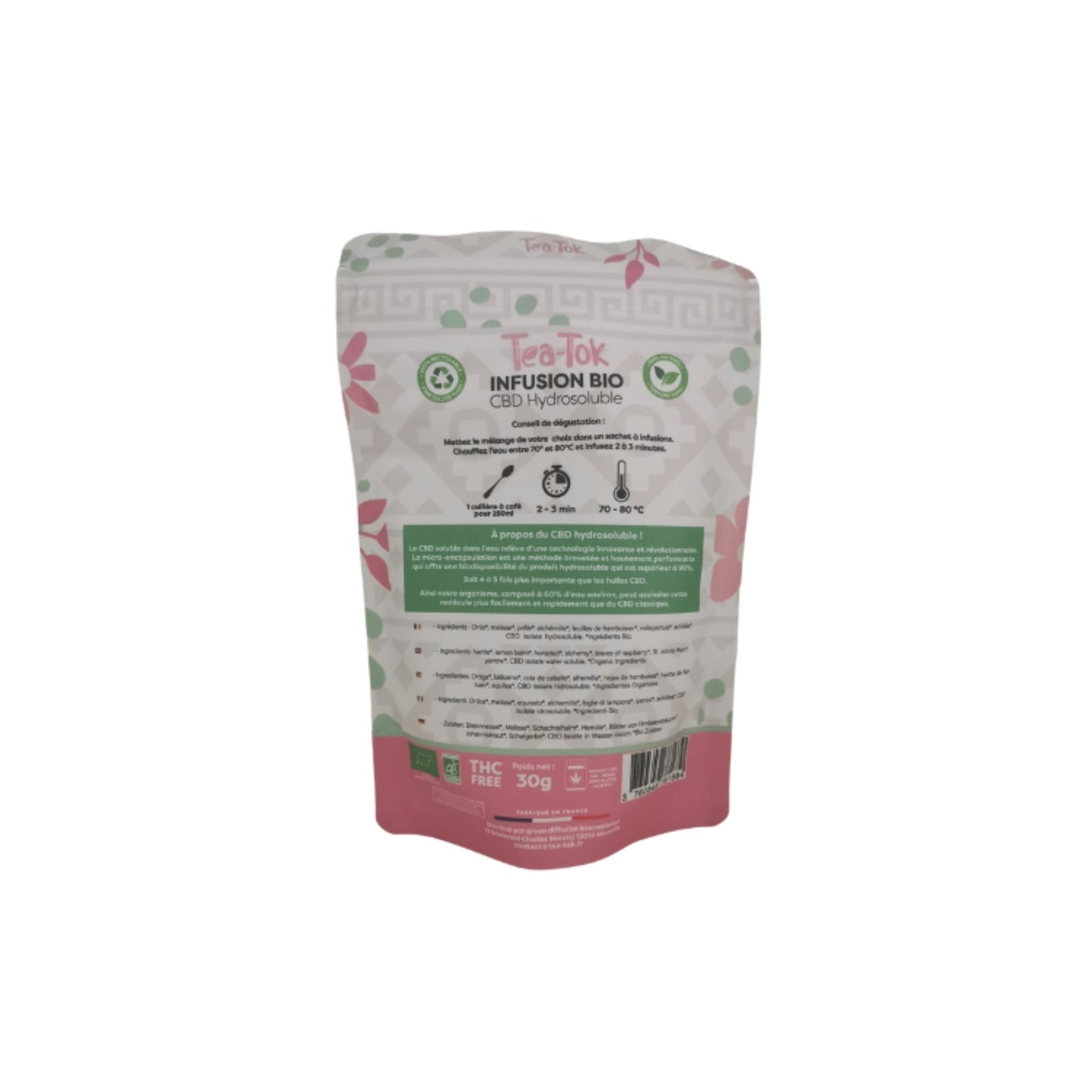 Infusion Tea-Tok Douleurs féminines dos sachet