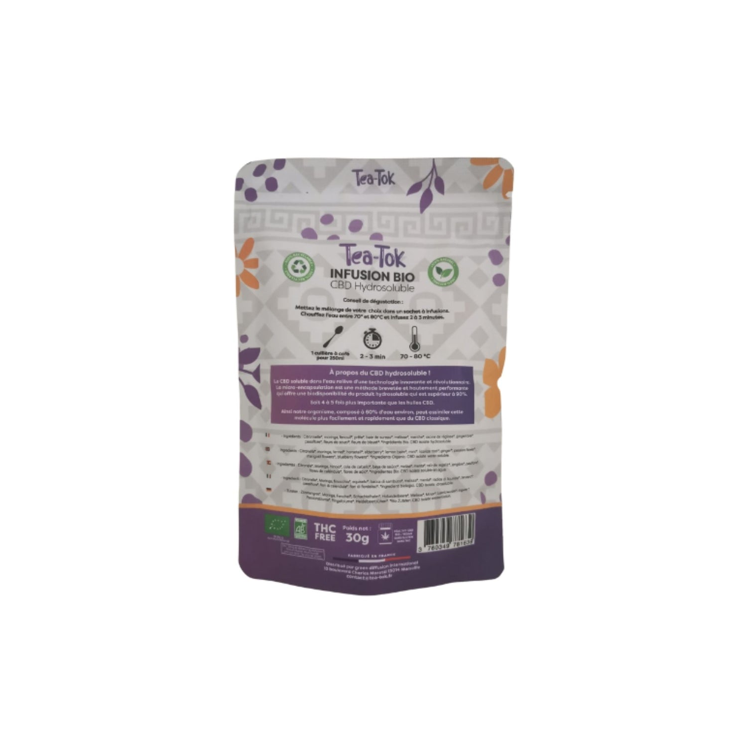 Infusion Tea-Tok Relaxation dos sachet