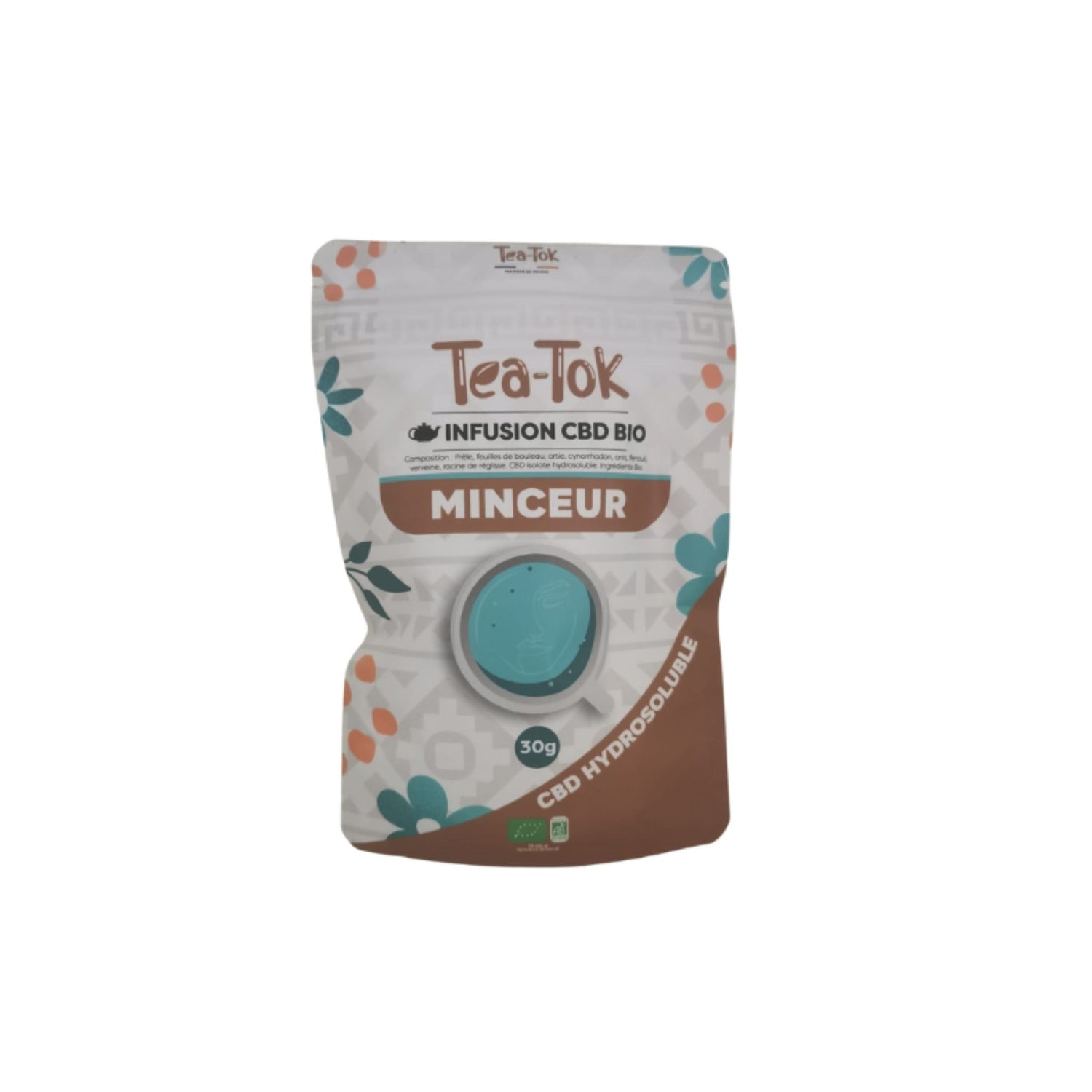 Infusion CBD bio Tea-Tok Minceur 30g
